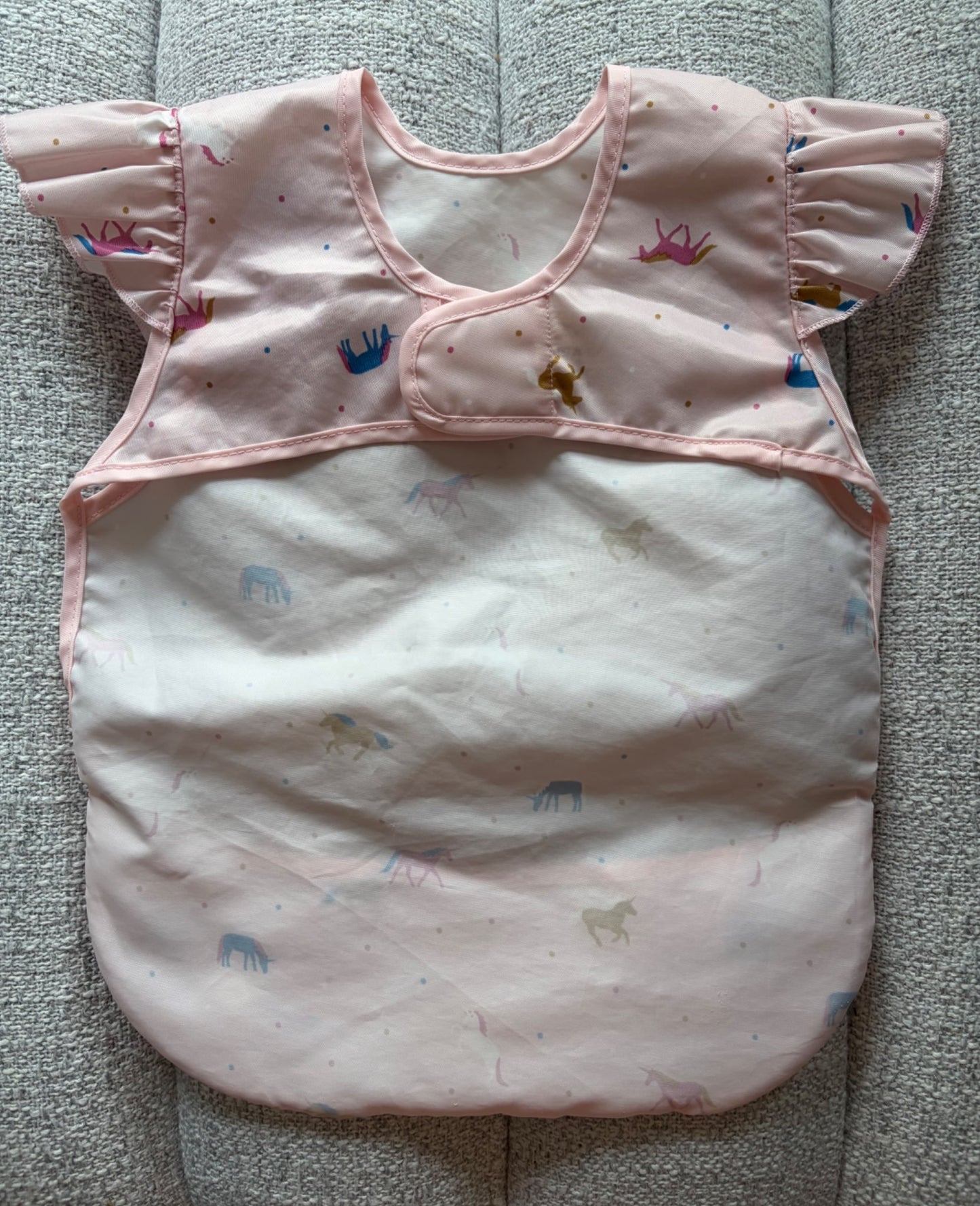 Tiny Twinkle Mess Proof Baby Apron Bib