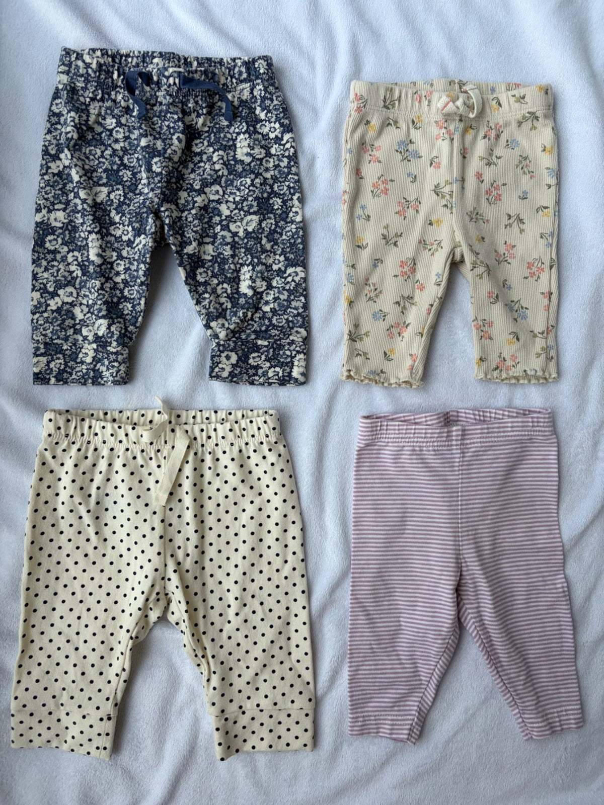 Set of Four Pants, Kids 3 Month (0-3M)