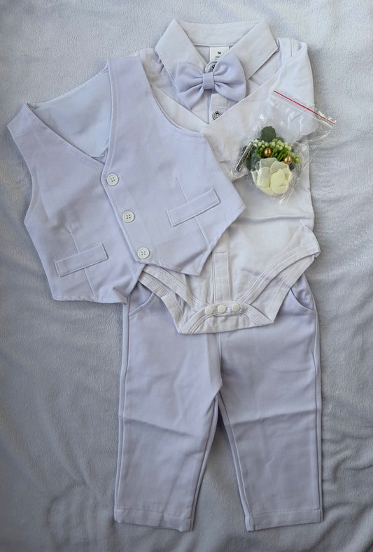 New Boy’s Baptism Outfit , Kids 9 Month (6-9M)