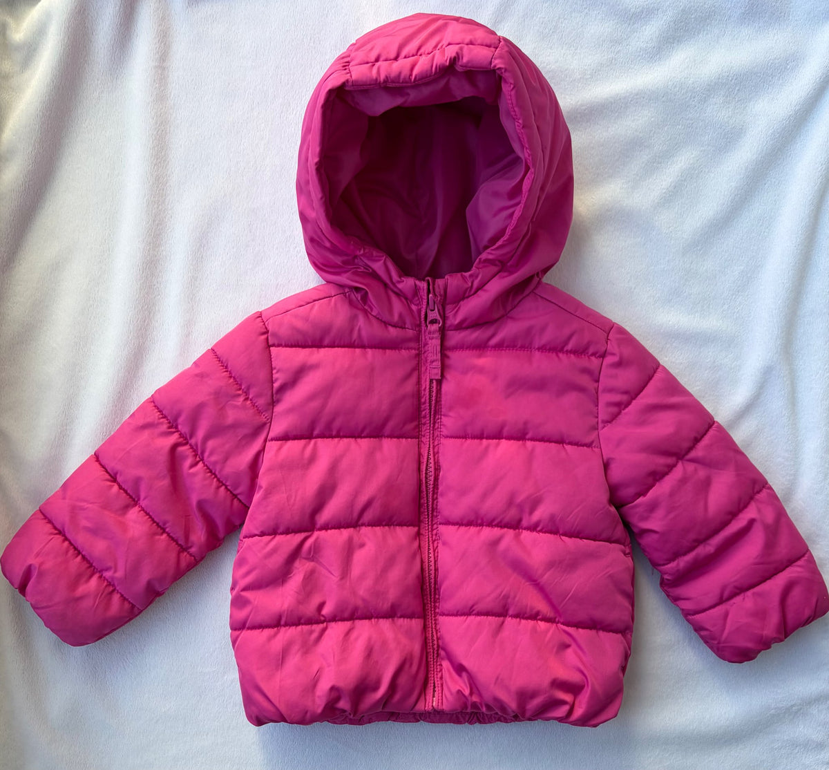 Pink Puffer Coat, Kids 24 Month (18-24M)