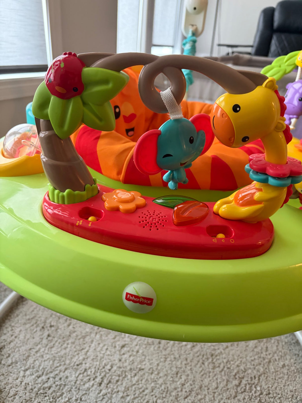 Fisher-Price Roarin’ Rainforest Jumperoo – Baby Activity Jumper