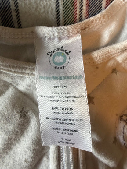 Dreamland Weighted Sleep Sack Medium, 6-12 Months (Medium)