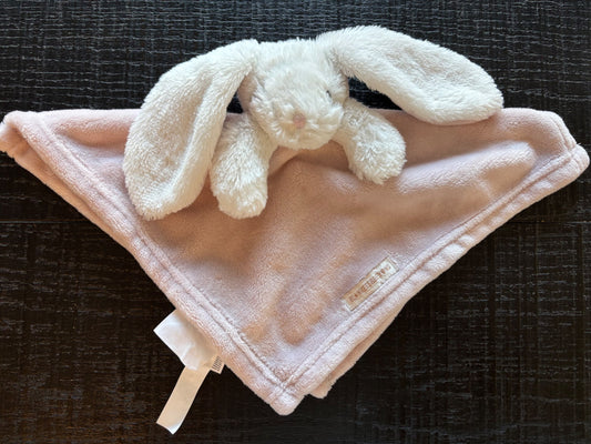 Blankets & Beyond Long Ear Bunny Rabbit Pink