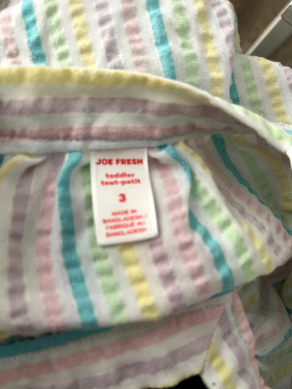 Old Navy & Joe Fresh Set (2) of Girls Tops, Kids 3T