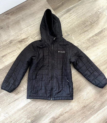 Columbia Water-Resistant Hooded Quilted Jacket , Kids 6/6X