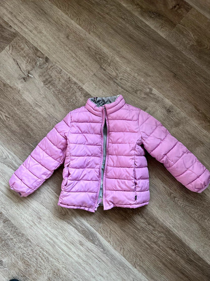 GAP Disney Minnie Mouse Reversible Puffer Jacket, Kids 4/4T