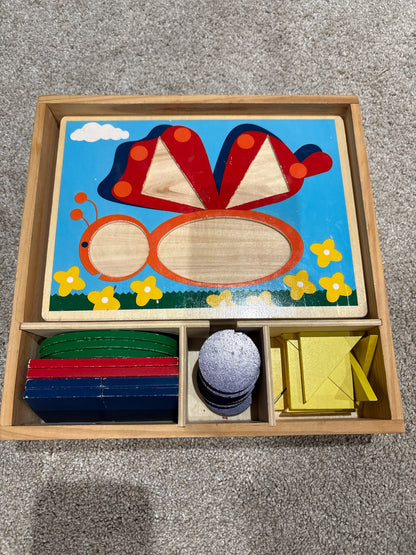 Wooden Puzzle (set of 10)