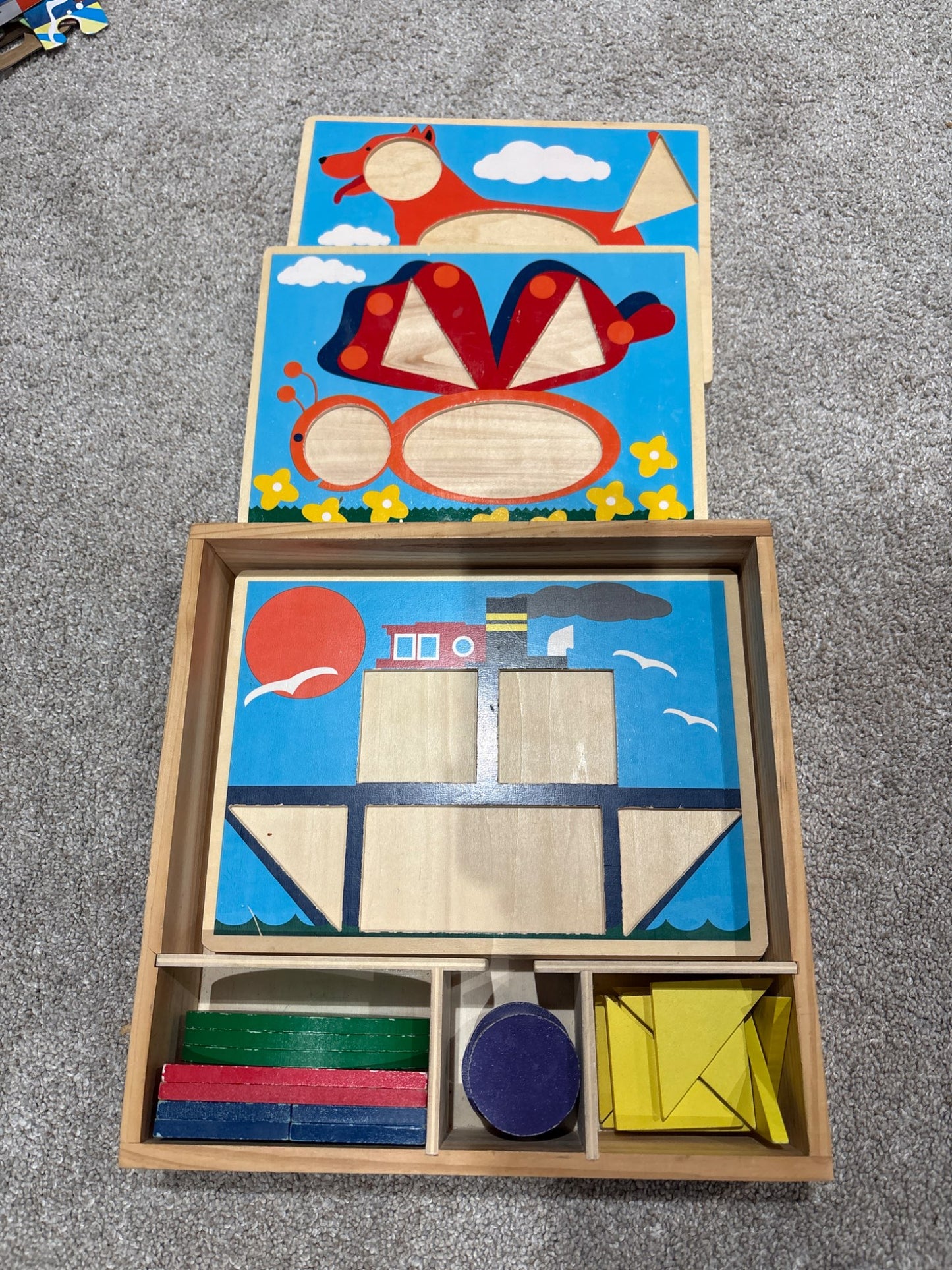 Wooden Puzzle (set of 10)