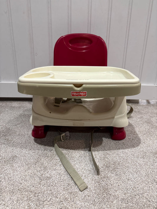 Fisher Price Grow with me booster/high chair