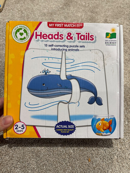 Self correcting puzzle