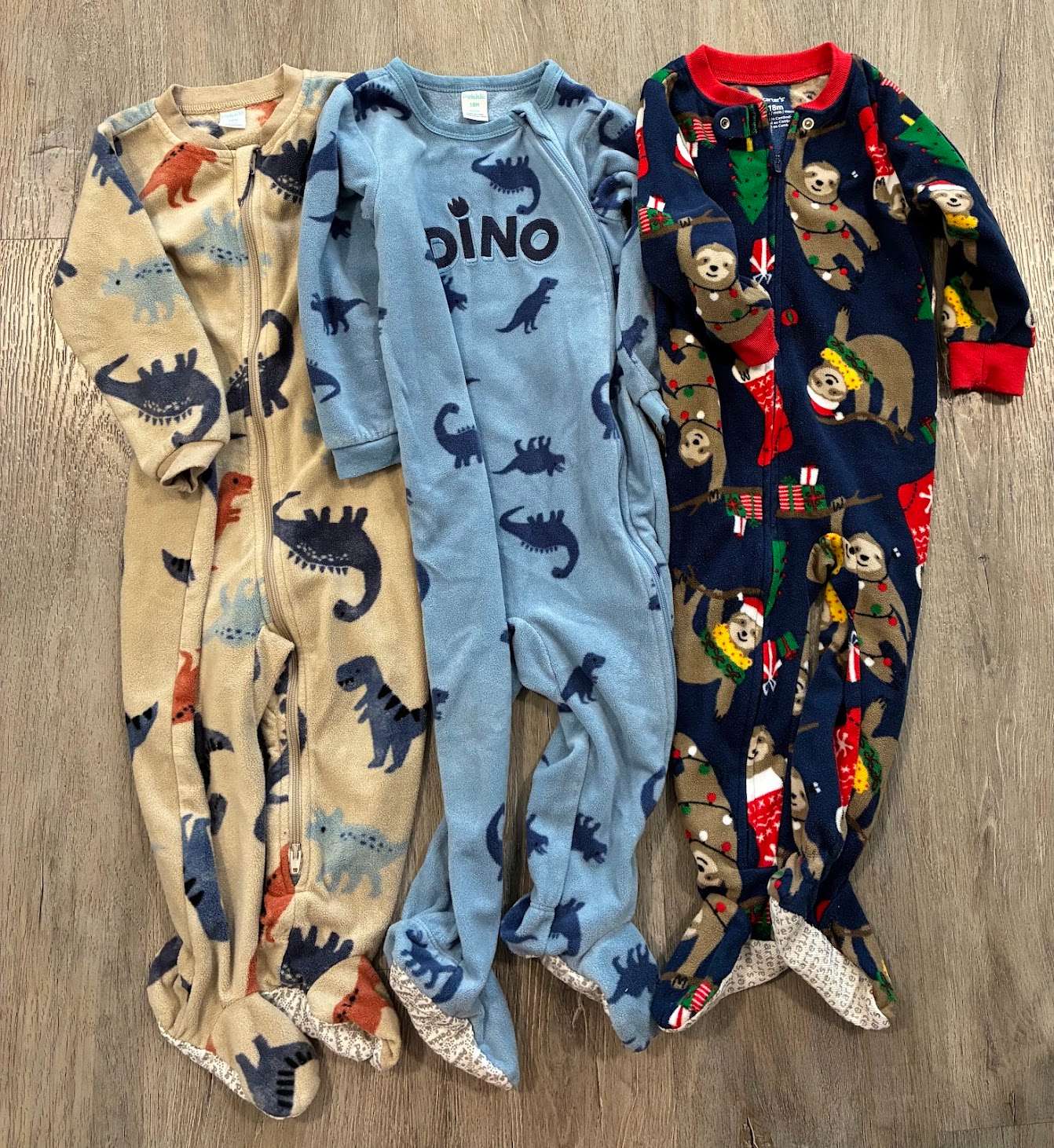 Fleece Pajamas, Kids 18 Month (12-18M)