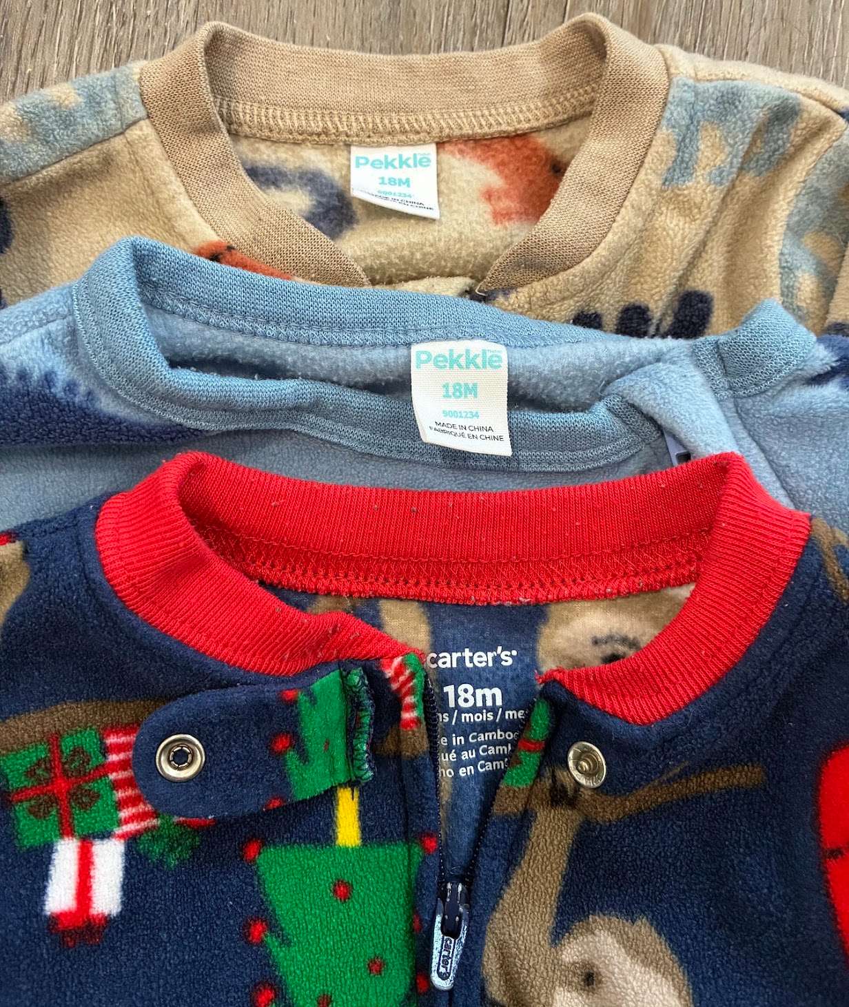 Fleece Pajamas, Kids 18 Month (12-18M)