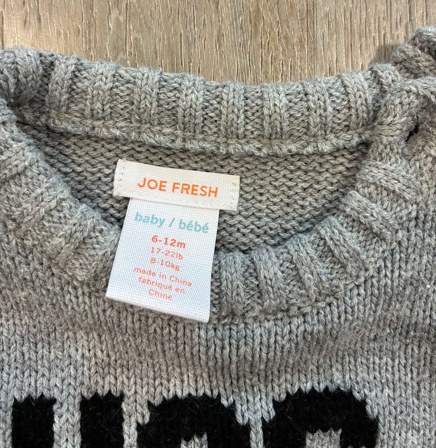 Hockey Sweater, Kids 9 Month (6-9M)