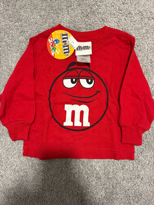 M&M long sleeve , Kids 24 Month (18-24M)