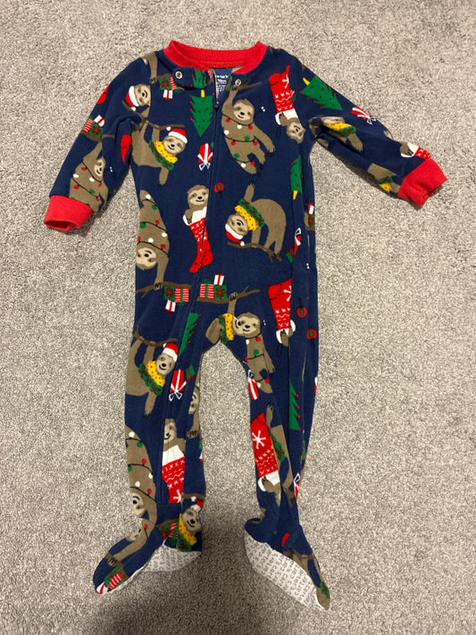 Christmas fleece pajamas