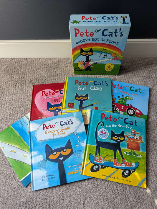 Pete the cat's groovy box set