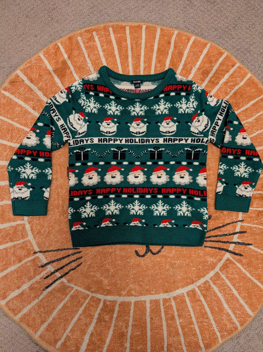 Happy Holidays Sweater , Kids 4/4T