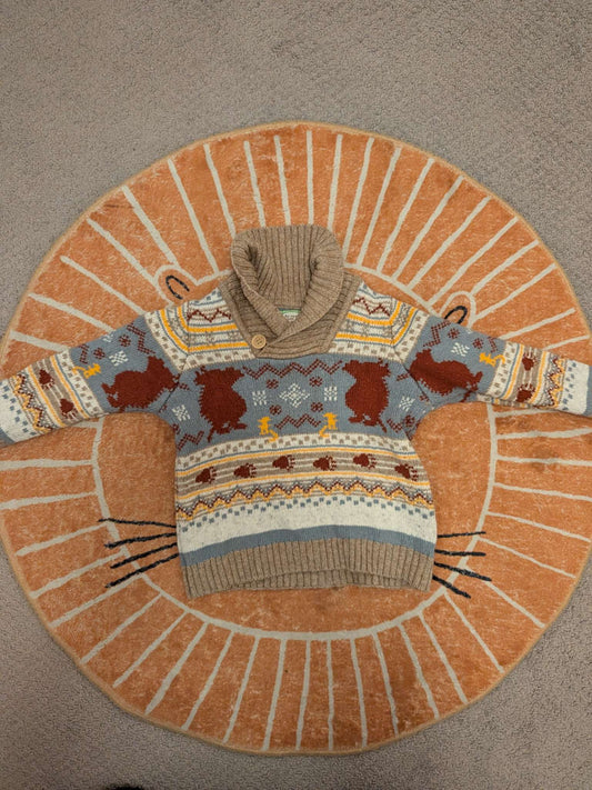 Gruffalo Knit Sweater , Kids 3T