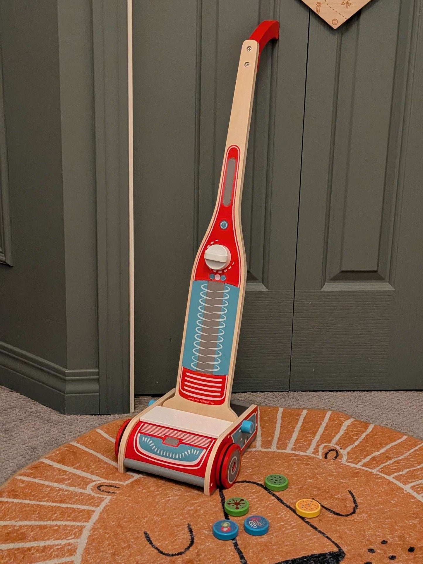Wooden Toy Vacuum
