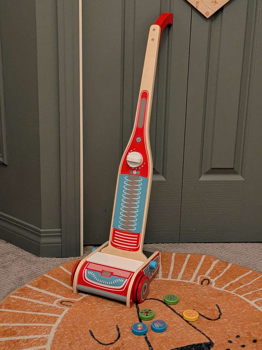 Wooden Toy Vacuum