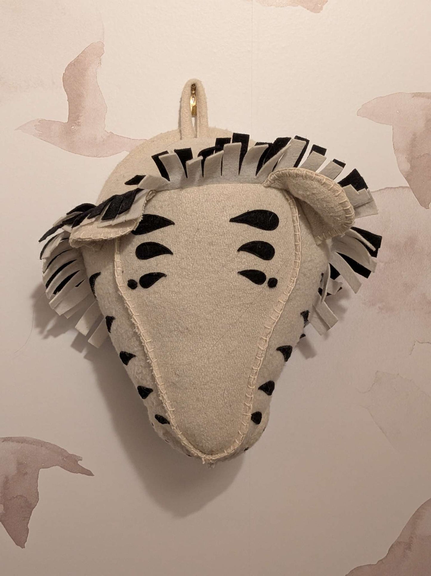 Felt Zebra