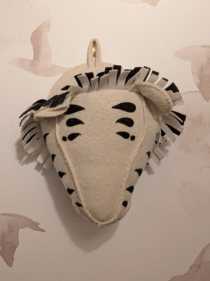 Felt Zebra