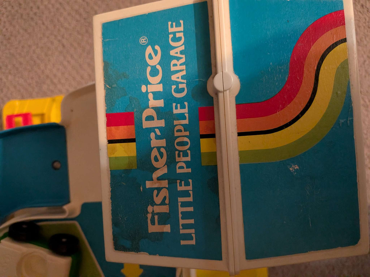 Vintage Fisher Price Little People Garage
