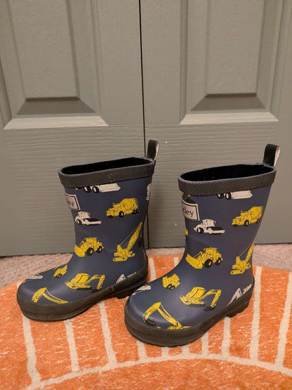 Construction Rain Boots , Shoes 6 (Walkers:12-24 mth)