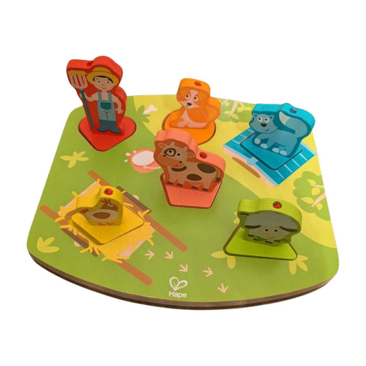 Hape Farmyard Sound Puzzle