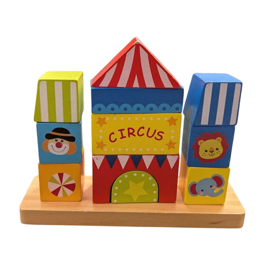 Circus block tower