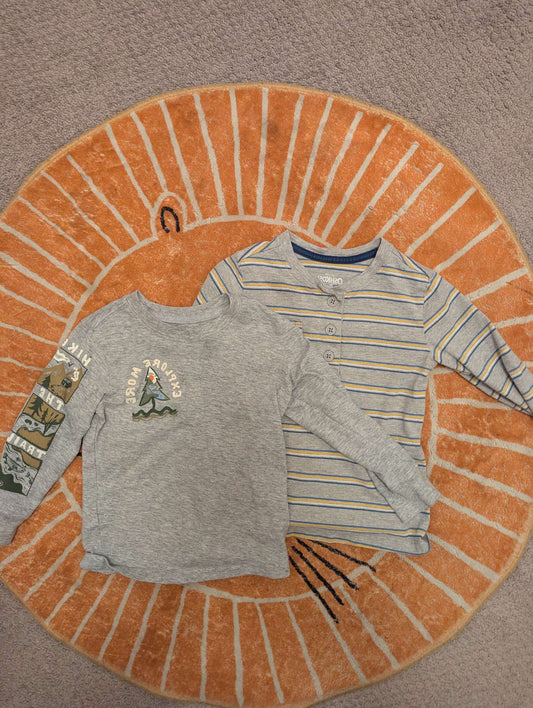 2 long sleeve shirts , Kids 2T