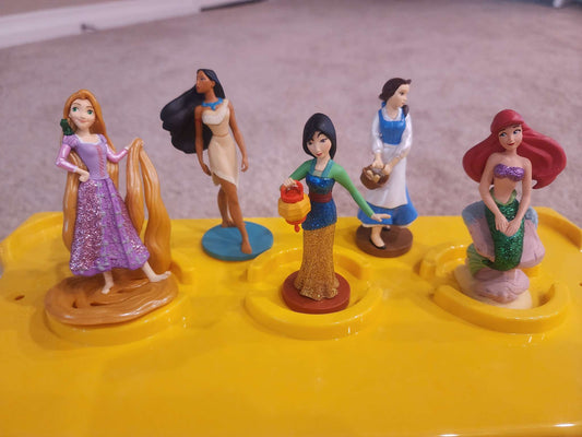 Disney Princess figures - 5pc
