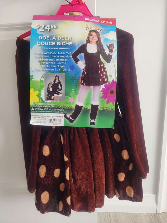 Halloween costume 4t to 6t  A Deer, Kids 4/4T