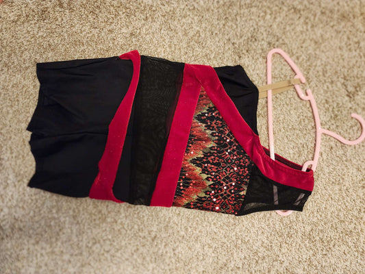 Dance costume size SC, Kids 6/6X (extra small)