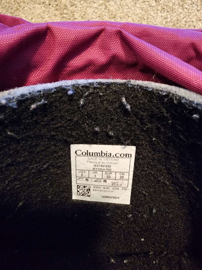 Winter boots size 2, Shoes 2 (Kids:4-8yr)