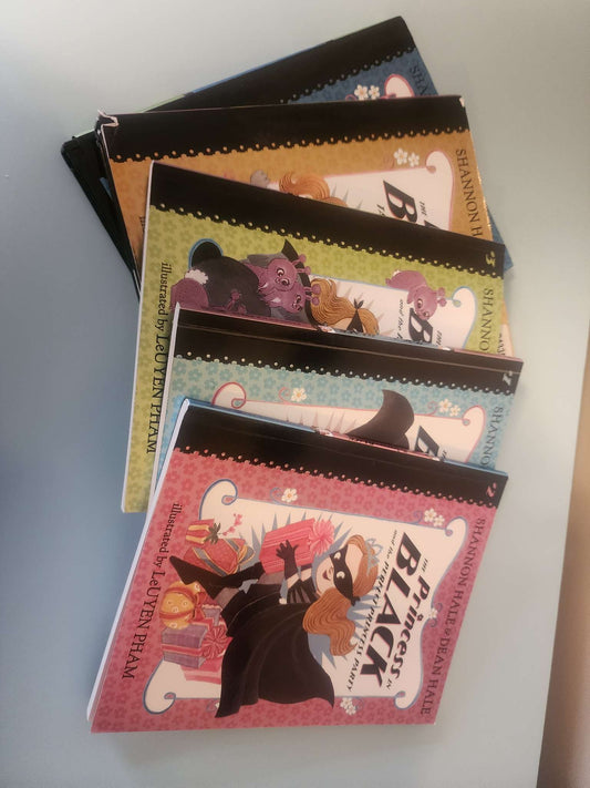 5 Kid book set - the princess in the black