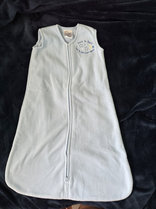 Halo Sleep sack Light blue , 0-6 Months (Small)
