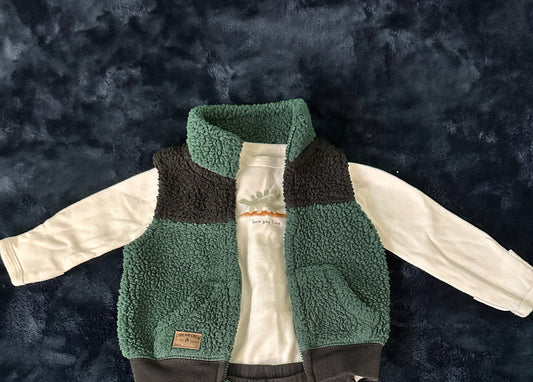 Matching vest and bodysuit , Kids 3 Month (0-3M)