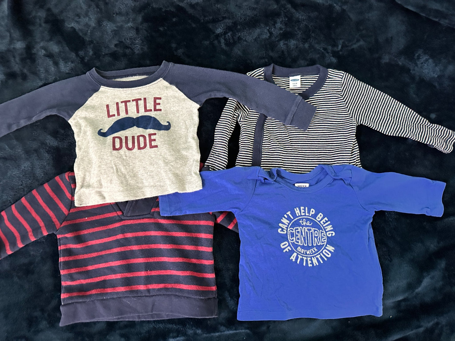 Long sleeve tops 3-6m, Kids 6 Month (3-6M)