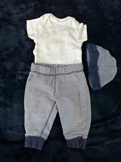 Stripes outfit , Kids 6 Month (3-6M)