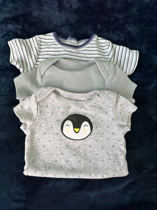 3 bodysuits , Kids 3 Month (0-3M)