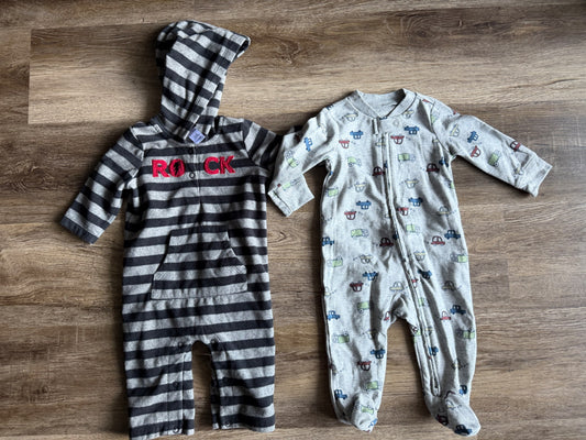 Bundle of Sleepers 3-6m, Kids 6 Month (3-6M)