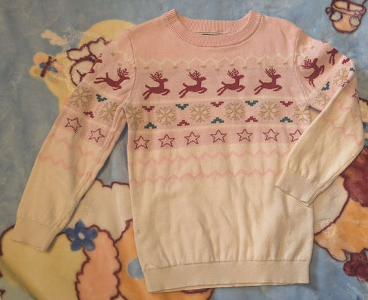 Christmas reindeer sweater , Kids 4/4T