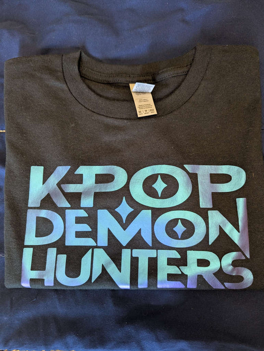 K-pop Demon Hunters T-shirt , Kids 5/5T (extra small)
