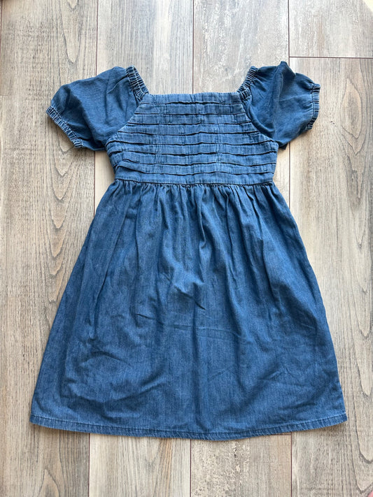NWT smocked denim dress, Kids 10 (medium)