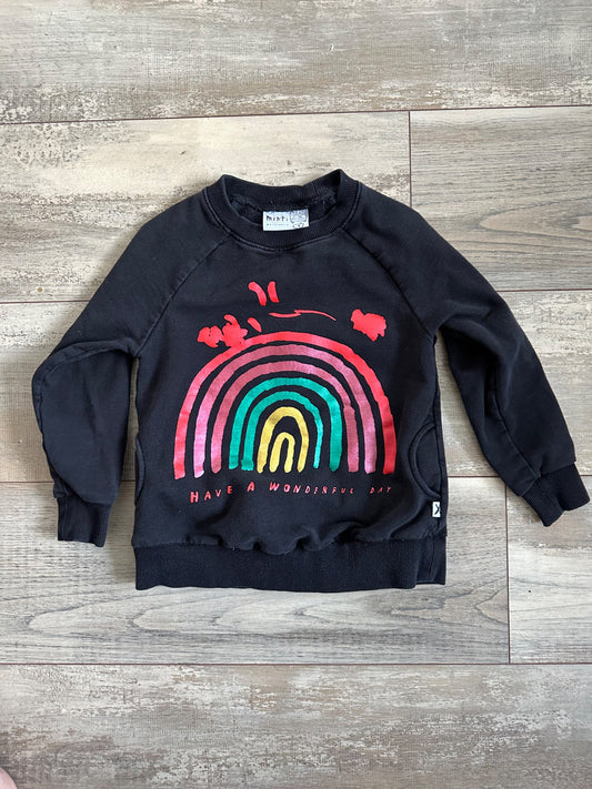 Minti sweatshirt with pockets , Kids 4/4T