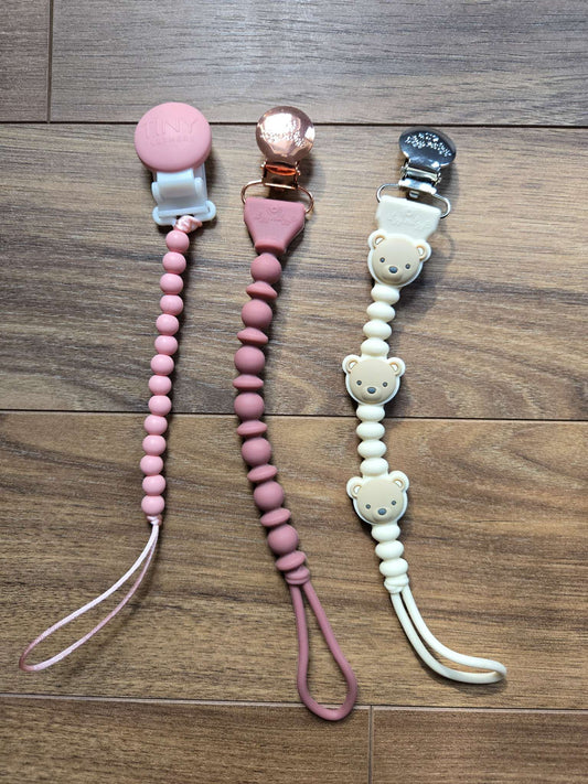 Pacifier clip bundle