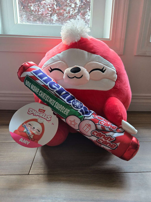 Zuru Snackles Plush- Candy cane Mentos