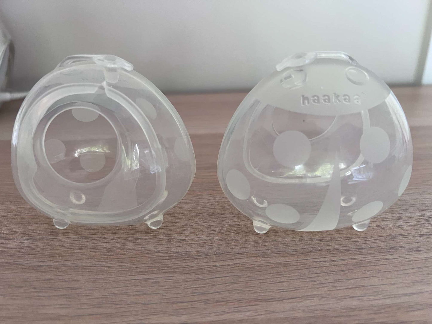 Haakaa Ladybug Silicone Milk Collector, 2 Pack