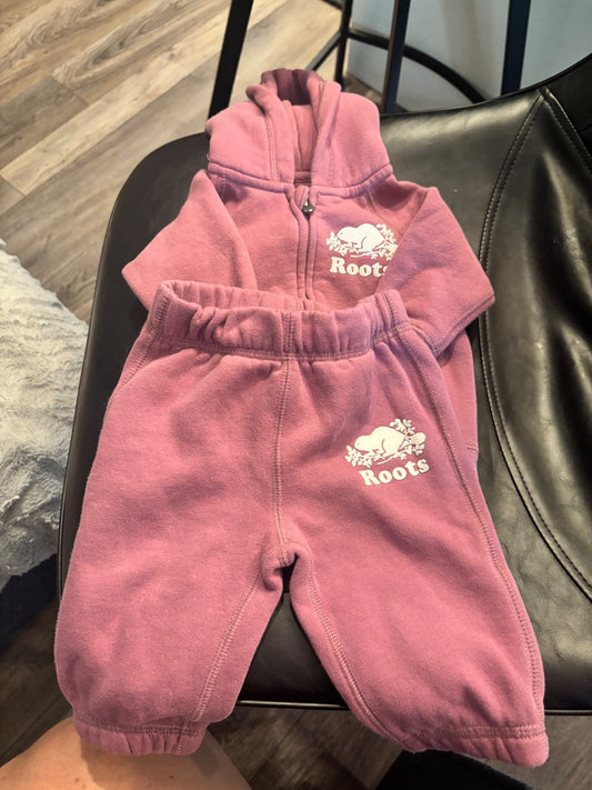 Roots Sweatsuit , Kids 6 Month (3-6M)